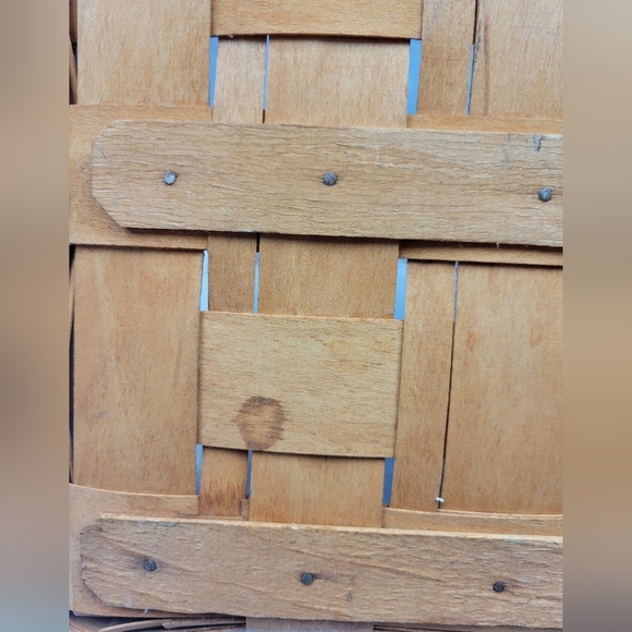 Longaberger‎ bread picnic Basket - Picture 6 of 11